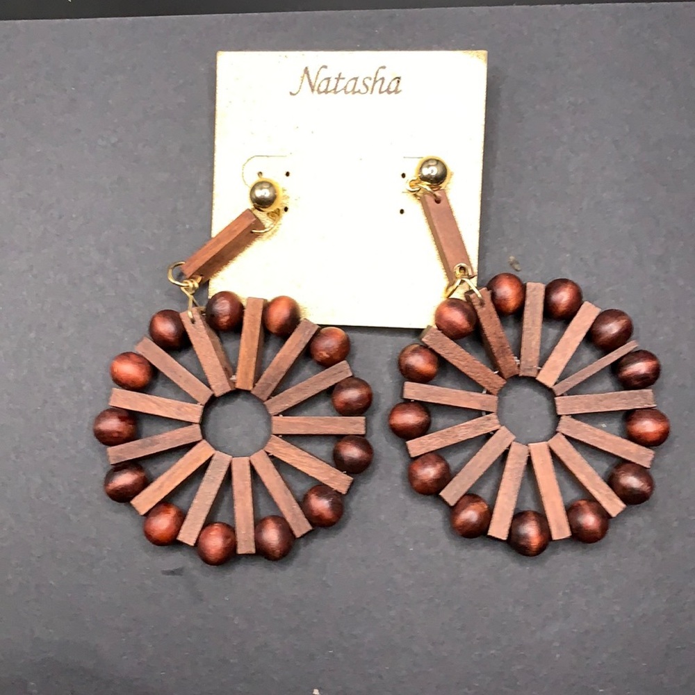 Brown Earrings